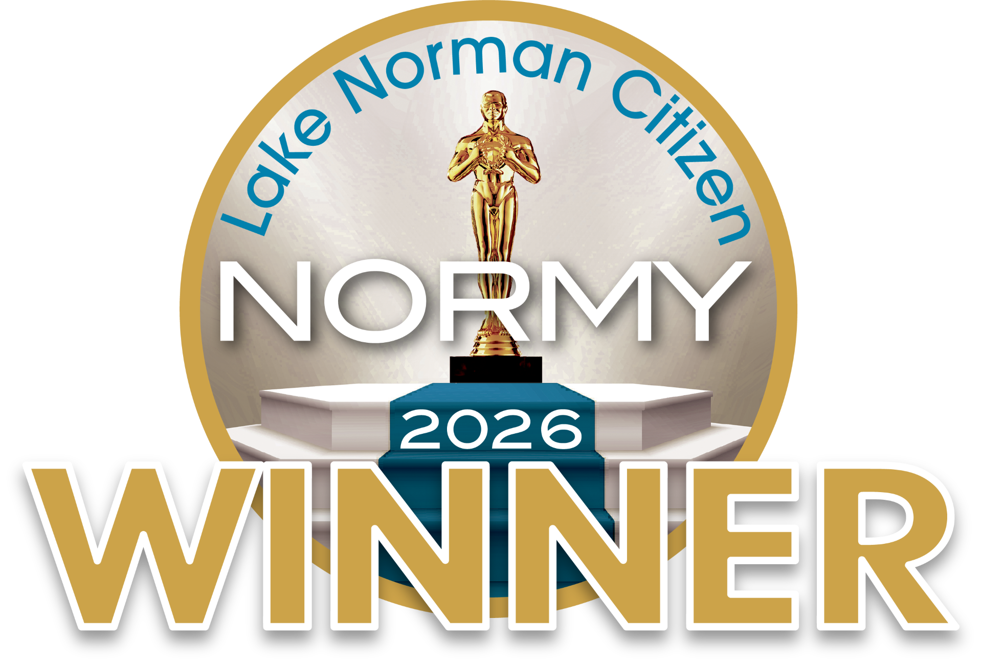 Lake Norman Citizen NORMY 2026 Winner badge